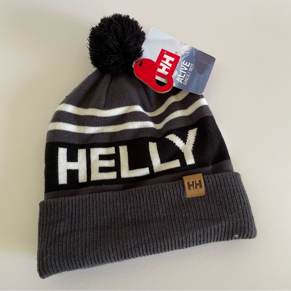 Helly Hansen Gray Ridgeline Beanie OS - Picture 1 of 6